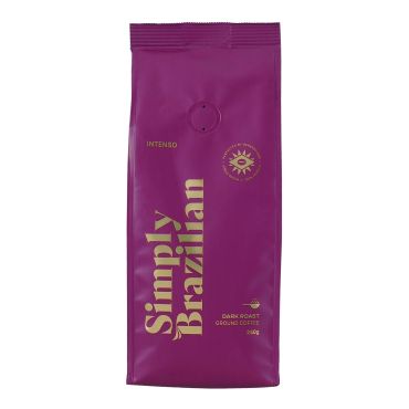 Simply Brazilian Dark Roast Intenso Ground Coffee, 250 G